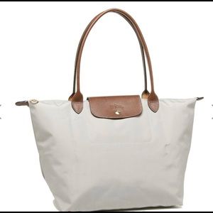 Longchamp Le Pliage Large Putty. New!